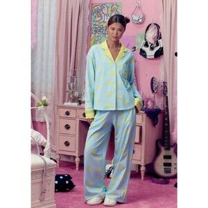 Peach Riot  Pop MART Cider Womens 2 PC Pajama Set Size Large New
